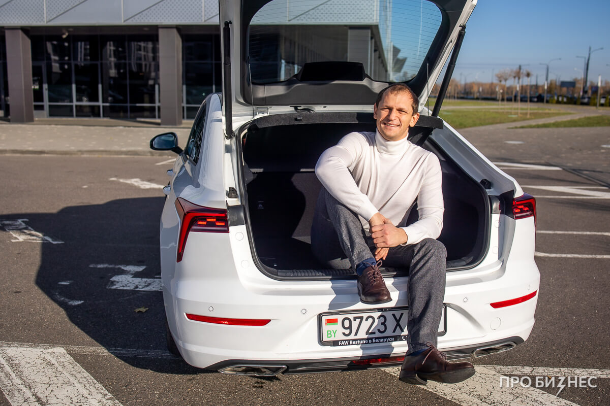 Проверено Probusiness.by. Личный опыт. Сооснователь «Про бизнес» протестировал FAW Bestune B70
