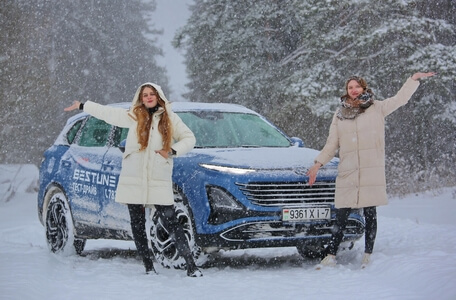 FAW Bestune T90 против метели: зимнее путешествие av.by на 400 километров