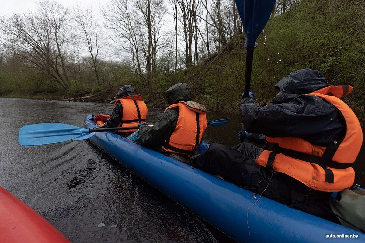 Весенний сплав и FAW Bestune NAT: история про семью экстремалов от Onliner.by Весенний сплав и FAW Bestune NAT: история про семью экстремалов от Onliner.by