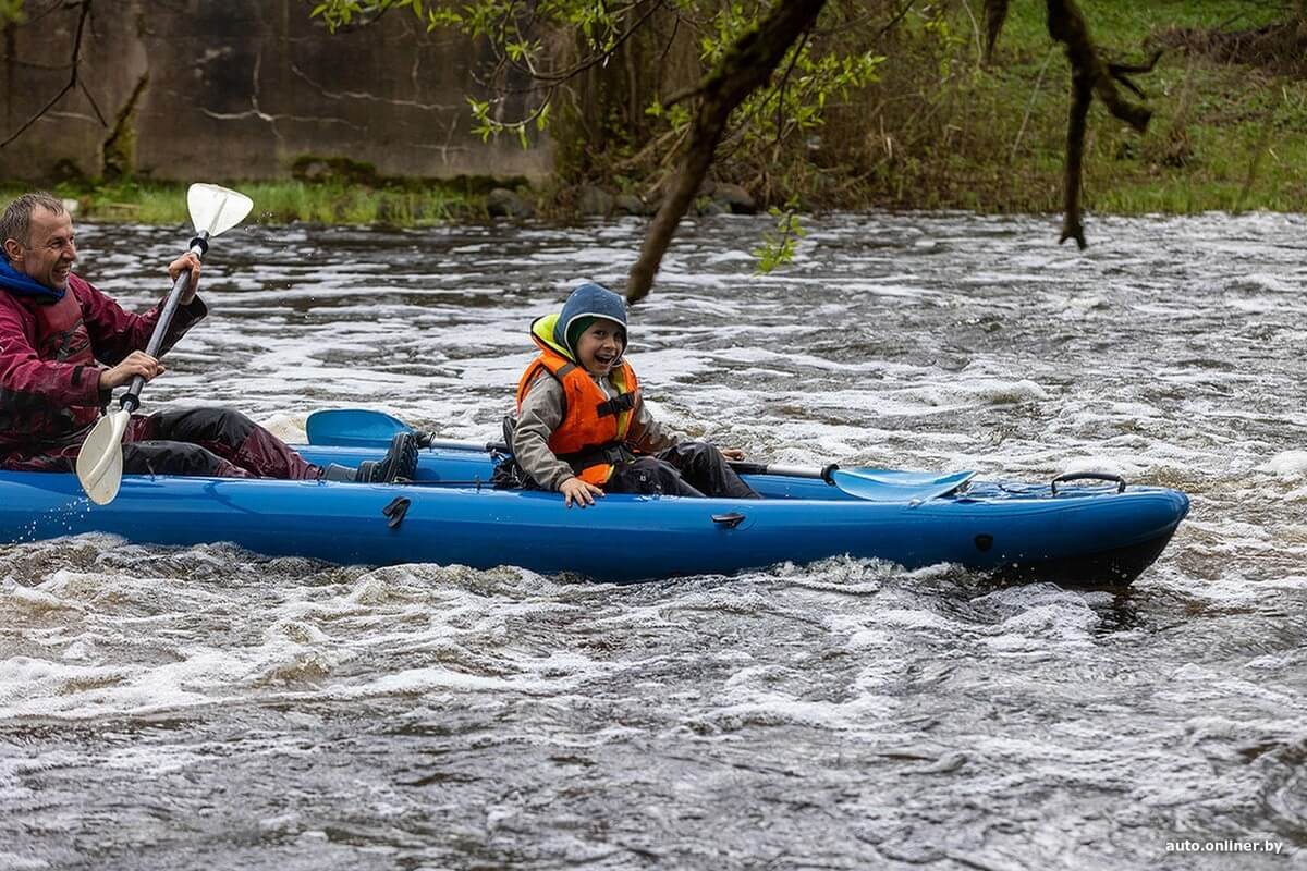 Весенний сплав и FAW Bestune NAT: история про семью экстремалов от Onliner.by Весенний сплав и FAW Bestune NAT: история про семью экстремалов от Onliner.by