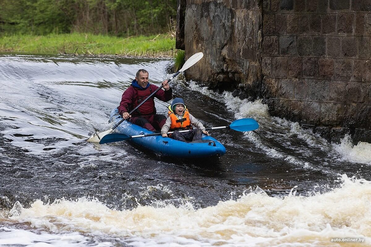Весенний сплав и FAW Bestune NAT: история про семью экстремалов от Onliner.by Весенний сплав и FAW Bestune NAT: история про семью экстремалов от Onliner.by