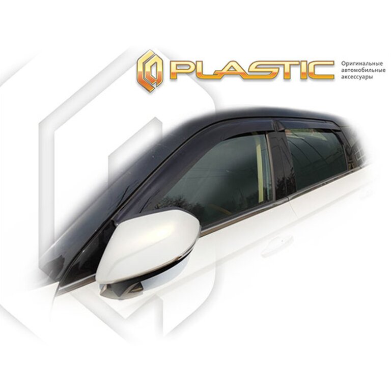 Дефлекторы окон К-Т (4 шт) для FAW Bestune T77 &mdash; Автомобили FAW Bestune в Беларуси