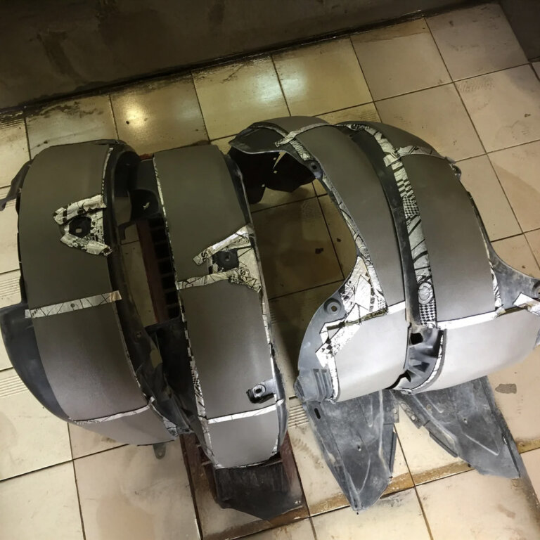 Шумоизоляция подкрылков &mdash; Автомобили FAW Bestune в Беларуси