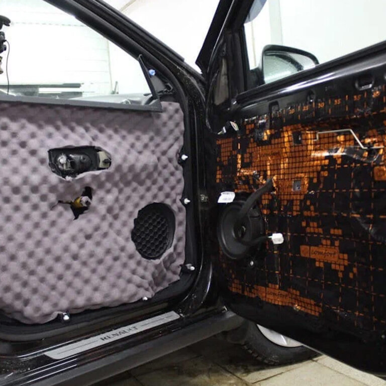 Шумоизоляция двери &mdash; Автомобили FAW Bestune в Беларуси