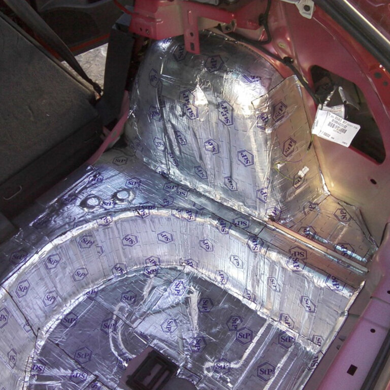 Шумоизоляция  багажника — Автомобили FAW Bestune в Беларуси