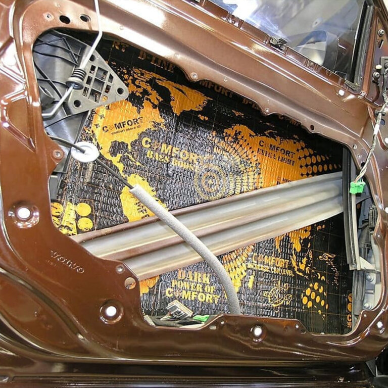 Шумоизоляция двери — Автомобили FAW Bestune в Беларуси