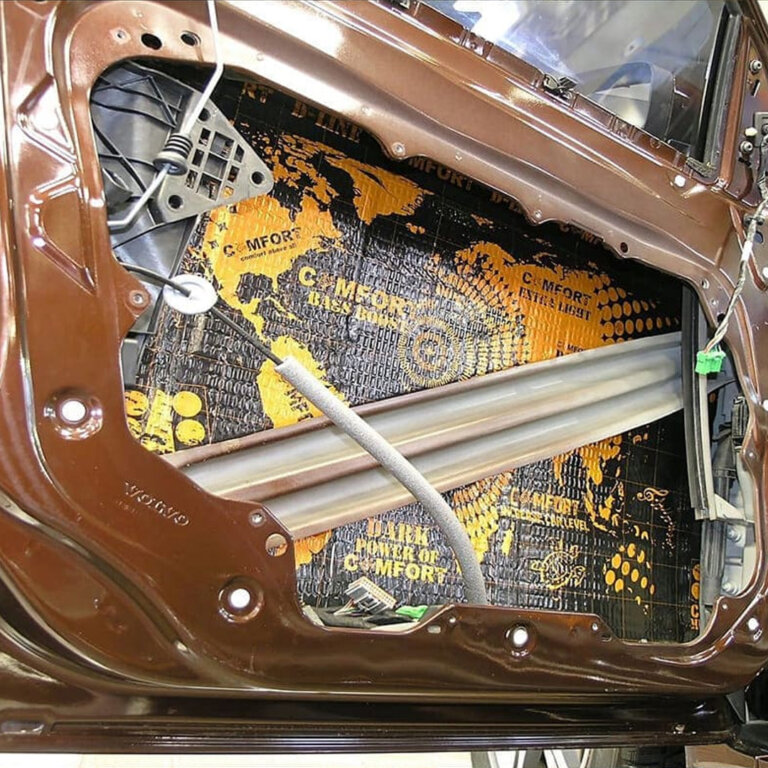 Шумоизоляция двери — Автомобили FAW Bestune в Беларуси