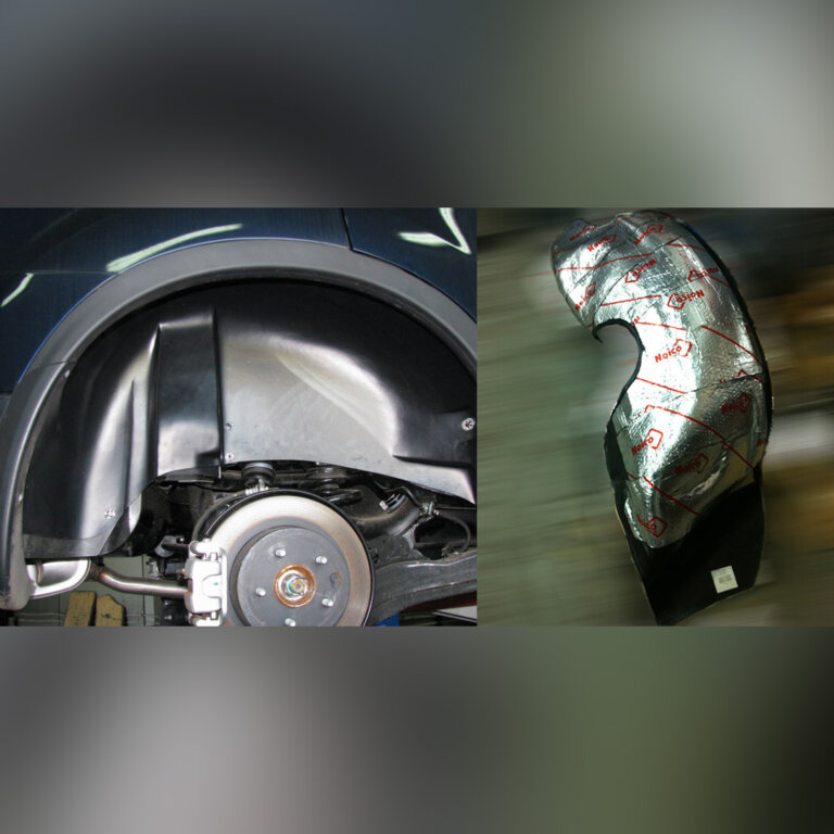 Шумоизоляция подкрылков — Автомобили FAW Bestune в Беларуси